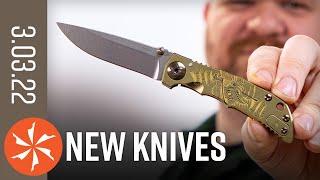 New Knives for the Week of March 3rd, 2022 Just In at KnifeCenter.com
