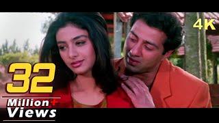 Saathiya Bin Tere Dil Mane Na - Bollywood 4K Video Song | Sunny Deol | Tabu | Kumar Sanu | Shilpa