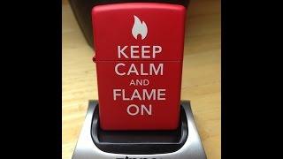 Zippo 28671 Keep Calm and Flame On