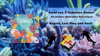 Coral von 2 Tomatoes Games - Regeln, Lets Play und Fazit