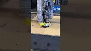 Unveiling the Results: Multicam CNC Router Test Cuts After MachMotion Upgrade #woodworking #shorts