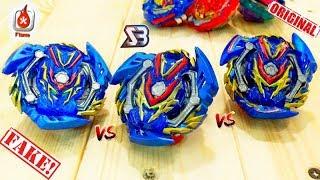 SB FAKE SLASH VALKYRIE Beyblade Burst Gatinko GT B-134 Unboxing, Battle