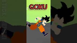 Anime Main character run  #sticknodes #goku #anime #naruto