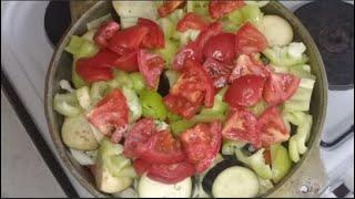 ДЫМЛЯМА из КУРИЦЫ в казане! Думляма томленое мясо с овощами. Очень вкусно.