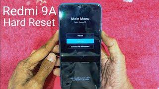 Redmi 9A Hard Reset || Pattern Unlock 2021 / How to Reset Redmi 9A