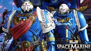 FOR ULTRAMAR! 3 Ultramarines vs 1200+ Tyranids MEGA BATTLE! - Warhammer 40k: Space Marine 2