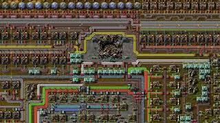 Factorio Timelapse: Ribbon world (standard)