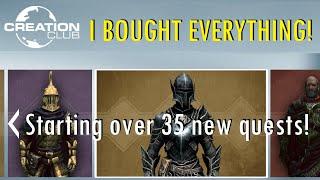 The Elder Scrolls V: Skyrim - What happens when you buy everything? (Creation Club)