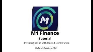 M1 Finance Tutorial - Smart, Simple Investing with Stocks and Bonds