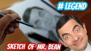 Sketch of Mr Bean || Artist Sohom Dey