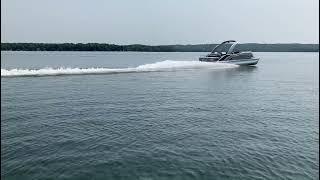 2022 Bennington QX series 6.2L I/O Mercruiser by Long Lake Marina