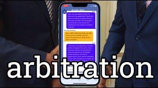 Demo: arbitration (conflict resolution) in the Austin Arts Marketplace - a 214 Alpha app