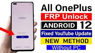 All OnePlus Gmail Account Bypass ANDROID 12 (without pc) - 100% NEW METHOD 2024