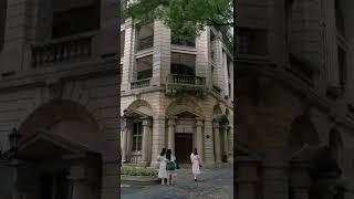 Shameen Island, Canton, historic colonial buildings on Shamian Island in Guangzhou