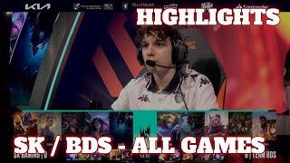 SK vs BDS - All Games (Bo5) Highlights | Round 2 LEC 2024 Season Finals | SK Gaming vs Team BDS