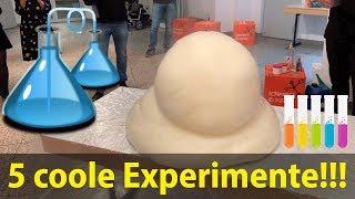 5 coole Experimente in 30 Sekunden!!! SO COOL! NICHT NACHMACHEN!!