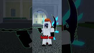 The Hallow Scythe Showcase in Blox Fruits #roblox #bloxfruits #shorts