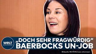 BUNDESREGIERUNG: "Also ich habe da große Zweifel!" – Erst Rückzug, jetzt UN-Job