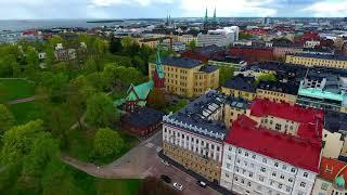 Drone Over Finland - Helsinki