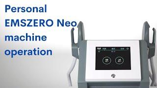 Personal EMSZERO Neo Machine - How to Use