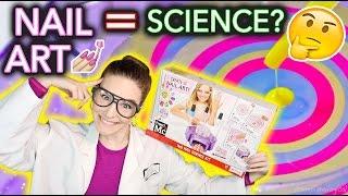 Adult Reviews Children's "Nail Science" Watermarble Kit