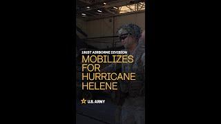 101st Hurricane Helene Relief Efforts