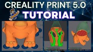 Creality Print 5.0 Slicer Tutorial. *There is a higher quality upload of this video. Link in DESC*