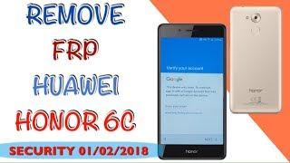 FRP HUAWEI HONOR 6C / HUAWEI DIG-L21HN BYPASS GOOGLE ACCOUNT