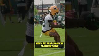 What a ball from Jordan love to Matthew golden #JordanLove #Packers #nfl