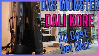 Kniff zu Besuch: Olafs Dali Kore! Kurzdistanz Beamer! Wahnsinn #stereo #hifi #heimkino #dali