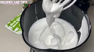 "Discover How to Make Homemade Whipped Cream with Just 1 Box of Heavy Cream and Yield 1 Liter!