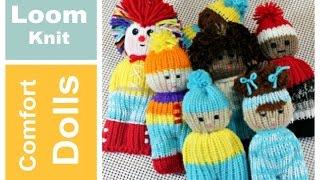LOOM KNIT Comfort Dolls Izzy Duzuza Pocket Pal | Telar redondo | Strickring | Tricotin | نول | 圆形针织猫