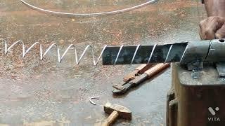 AMAZING IDEA! simple fence wire netting machine Fabrication    make a netting machine