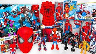 Marvel Spiderman Collection Unboxing Review | Spider Bot | Spiderman RC Motorcycle | Marvel toy gun