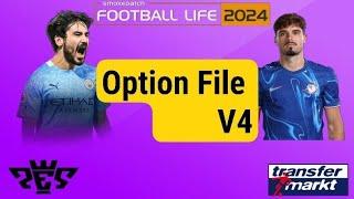 PES 2021 SP Football Life 2024 Option File V4 (Summer Transfers)