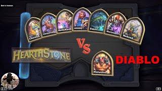 Испытание персонажа Diablo на поле боя Hearthstone