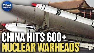 China Is Stockpiling Nuclear Warheads at Record Speed to Challenge US | Trailer | China in Focus