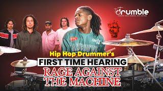 Hip Hop Drummer's First Time Hearing RAGE AGAINST THE MACHINE