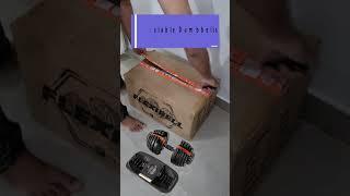 Adjustable dumbbells ( 2.5kg to 24kg ) Unboxing | flexnest dumbbell #shorts