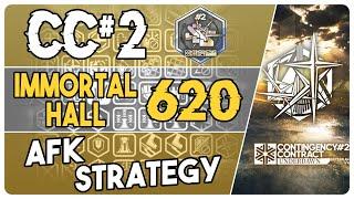 CC#2 - Immortal Hall 620 Points | AFK Easy Strategy | Underdawn |【Arknights】