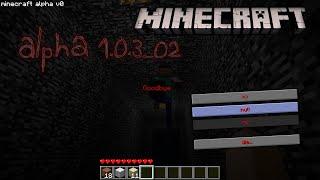 Minecraft Alpha 1.0.3 _02, здесь наказывают за АФК...