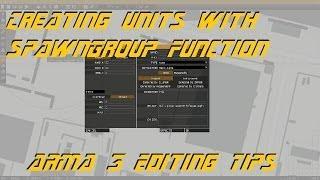 ARMA 3 Editing - Creating Units with SpawnGroup