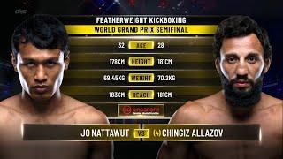 Jo Nattawut vs. Chingiz Allazov | ONE Championship Full Fight