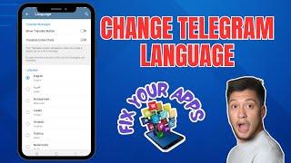 How to Change Language in Telegram