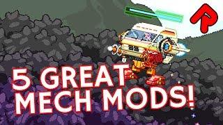 5 Great Starbound Mech Mods: Custom Bodies & Weapons for Starbound 1.3 Mechs!