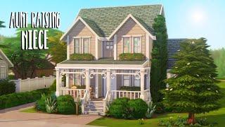 Aunt Raising Niece ‍ // Sims 4 Speed Build