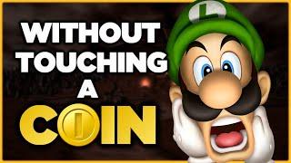 Can you beat Luigi's Mansion without touching a single coin?