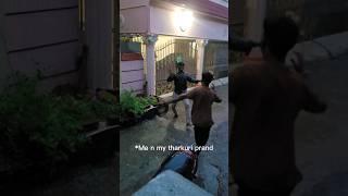 when two tharkuri combines #raining dance #kadhalkonden #funny #shorts