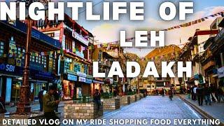 10 | Mall Road Street Walk| Explore Leh Ladakh  Nightlife | फुल मस्ती | Shopping  Local Food | hindi