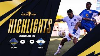 Curacao 0-0 El Salvador | Gold Cup 2025 | Group Stage